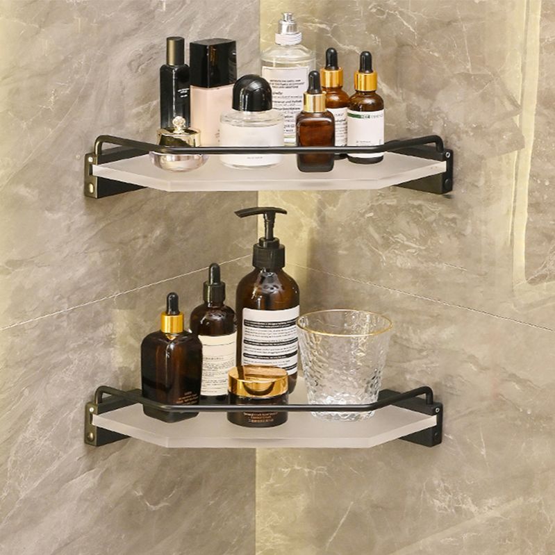 Metal and acrylic bathroom accessories as a single piece or in a set in black