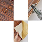 Modern Tin Wall Paneling Smooth Wall Ceiling Wood Plank Set of 6