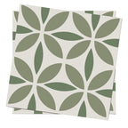 Indoor Vinyl Tiles Floral Pattern Peel and Stick Waterproof Square Vinyl Tile