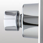 Contemporary Shower Combination Fixed Shower Head Chrome Ceiling Mounted Shower Head