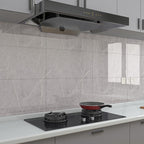 Modern kitchen tile waterproof smooth Peel and Stick splash guard tile
