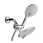 Wall-mounted Dual Shower Traditional Round Dual Shower Heads