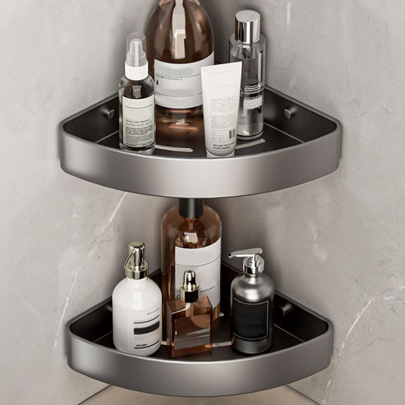 Modern Bathroom Accessories Set Gray Towel Bar Bathroom Shelf Bathroom Hardware
