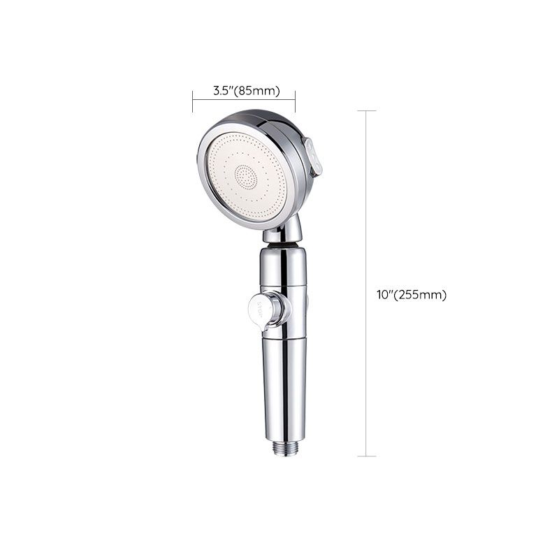 Metal Universal Pressure Shower Head Adjustable Water Flow Handheld Shower Head
