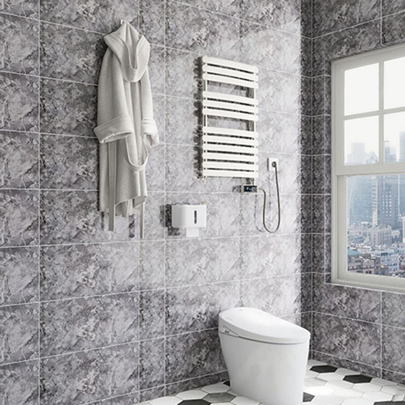 Modern rectangular Peel and Stick backsplash tile PVC wallpaper