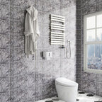 Modern rectangular Peel and Stick backsplash tile PVC wallpaper
