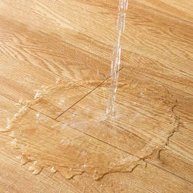 49"x8" width E0 natural solid wood laminate flooring, click-lock, waterproof
