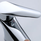 Single Hole Basin Tap Lever Handle 1 Hole Faucet for the Bathroom