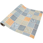 Modern Vinyl Floor Planks Grid Pattern Peel and Stick Vinyl Plank Flooring