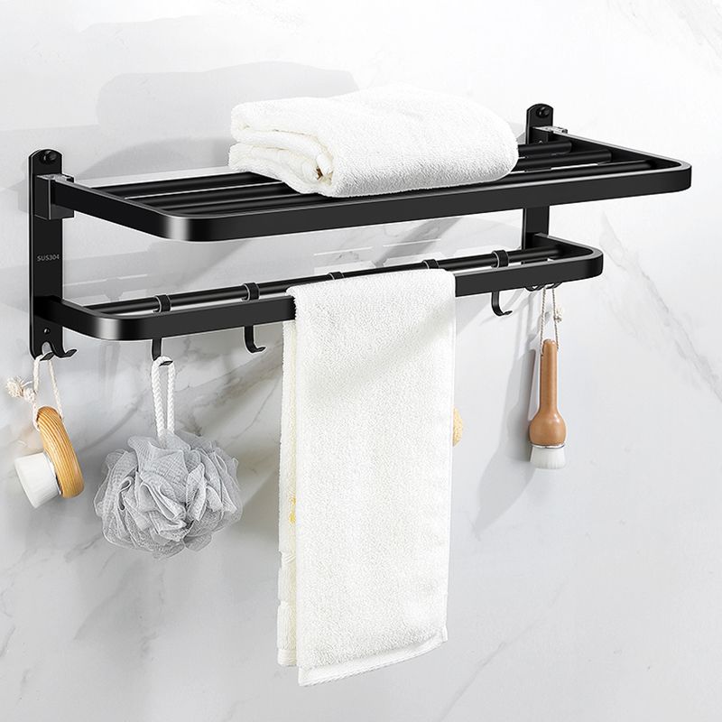 Matte black bathroom accessory set Modern bathroom accessory hardware set