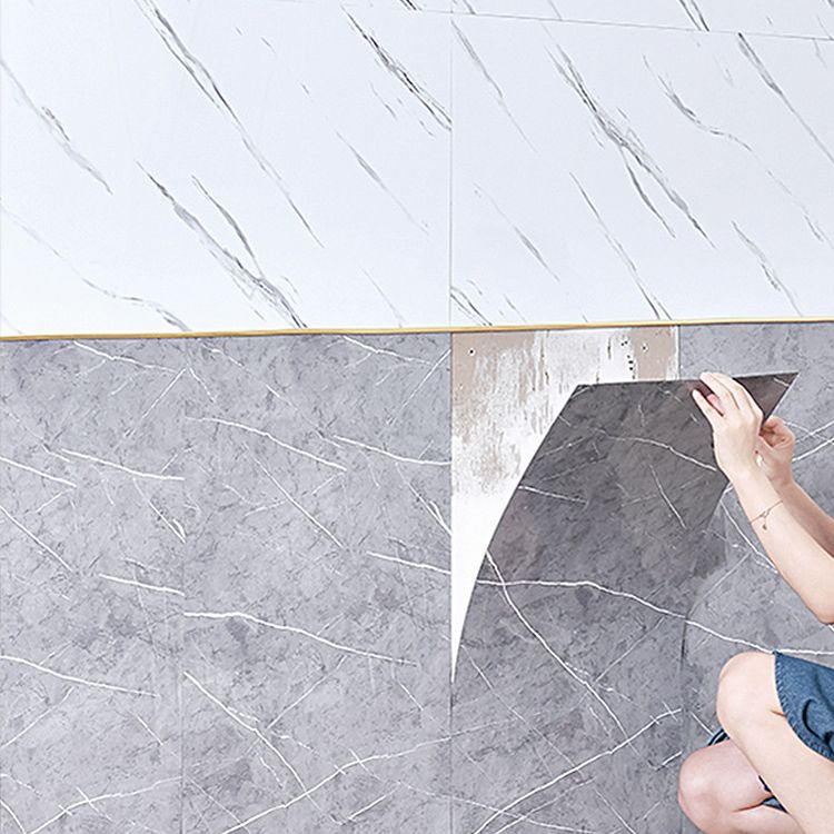 Mosaic Tile Peel and Stick Tile PVC Kitchen Backsplash Peel and Stick Wall Tile