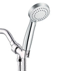 Round Handheld Showerhead Modern Style Hand Shower for Home