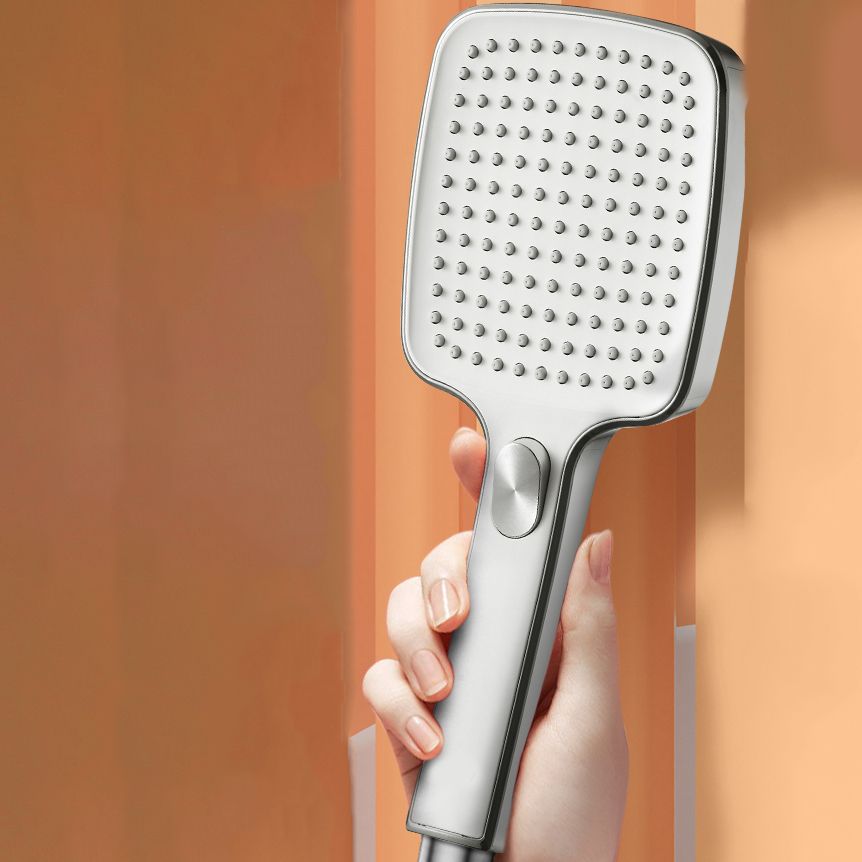 Contemporary Self-Cleaning Hand Shower 3 Spray Types Wall Mounted Hand Shower
