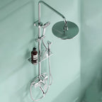 Modern balanced printed converter faucet shower head shower fitting on the wall