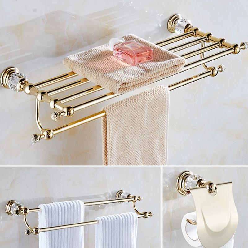 Traditional Brass Bathroom Accessories Single Item or Set