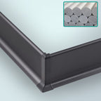 Trim panel metal interior scratch-resistant waterproof tin splash guard trim