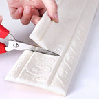 Modern Baseboards 3D Embossing Baseboard PVC Stereo Base Set of 1