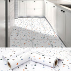 Modern PVC Floor Geometric Pattern Peel and Stick Vinyl Plank Floor
