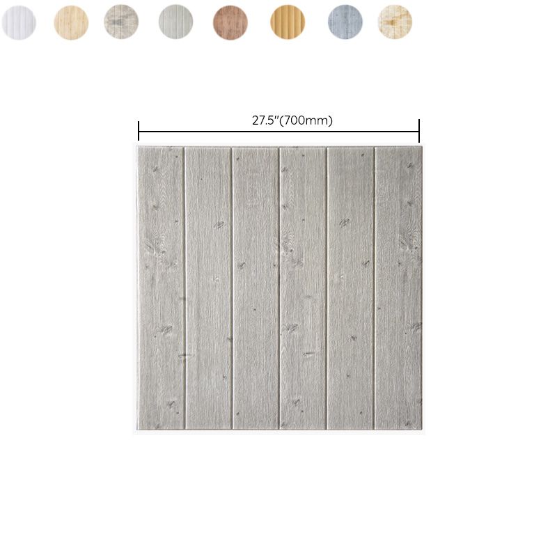 Modern Tin Back Panel Smooth Thickened Wall Ceiling Wood Grain Design