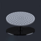 Contemporary Rainfall Shower Head Combo Round Single Spray Shower Combo