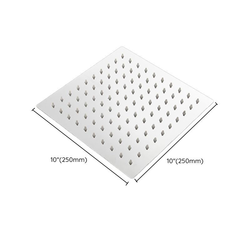 Modern Shower Head Combination Double Shower Head Stainless Steel Wall Mounted Shower Head