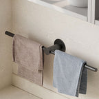 2-piece modern bathroom accessory set towel bar made of stainless steel