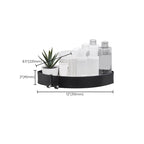 Modern Aluminum Bathroom Accessory Set Matte Black Bathroom Shelf/Towel Holder/Paper Holder