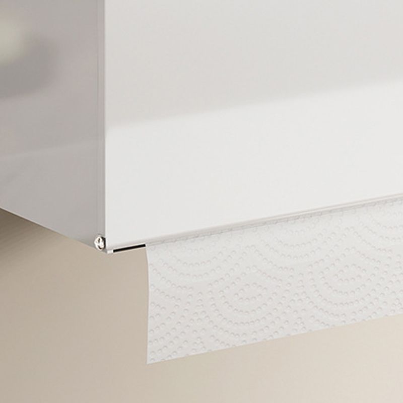 White Bathroom Accessory Set Contemporary Aluminum Bathroom Accessory Kit with Towel Holder