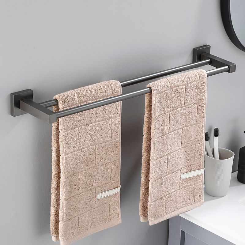 Modern Bathroom Accessories Hardware Set Gray Bathroom Hardware Set