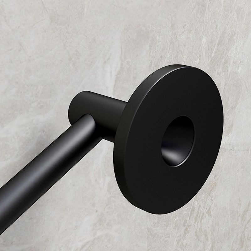 Aluminum Bathroom Hardware Set Black Bathroom Accessories Kit Towel Holder