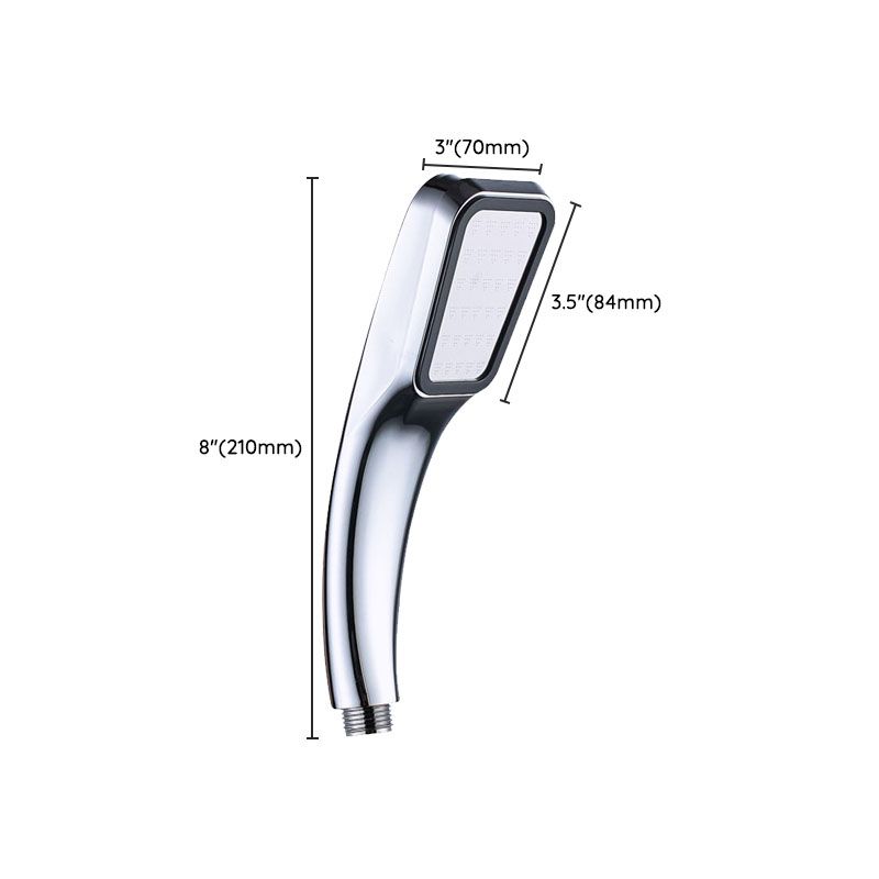 Bathroom Shower Head Square Rain Spray Stainless Steel Shower Head