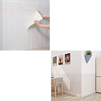 Contemporary Wall Paneling Interior Peel and Press Wall Paneling with Waterproof