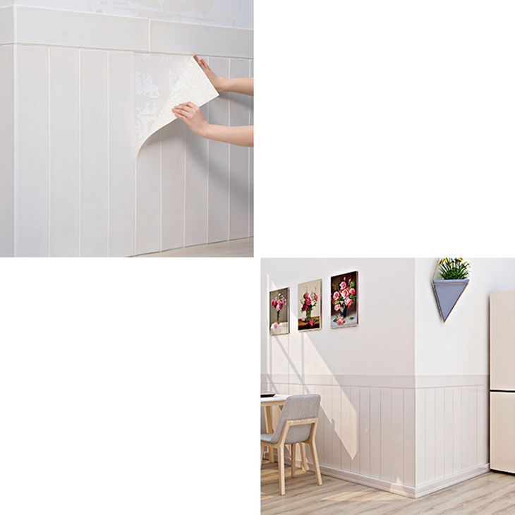 Contemporary Wall Paneling Interior Peel and Press Wall Paneling with Waterproof