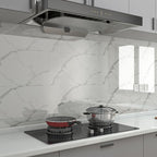 Modern Splash Protection Tiles Smooth Splash Protection Wallpaper for the Kitchen