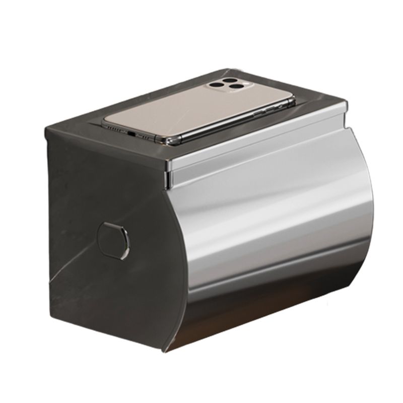 Modern Polished Chrome Bathroom Accessory Set made of Stainless Steel