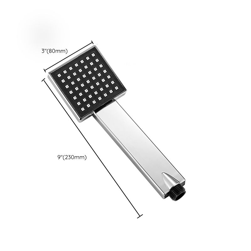 Square Handheld Showerhead Leakproof Wall-Mounted Showerhead
