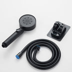 Plastic Hand Shower Wall Mounted Shower Head with Adjustable Spray Pattern