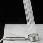 Stainless Steel Shower Head Modern Style Round-Shaped Shower Head