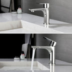 Modern Vessel Faucet Copper Single Handle Low Arc Vessel Faucet for Home