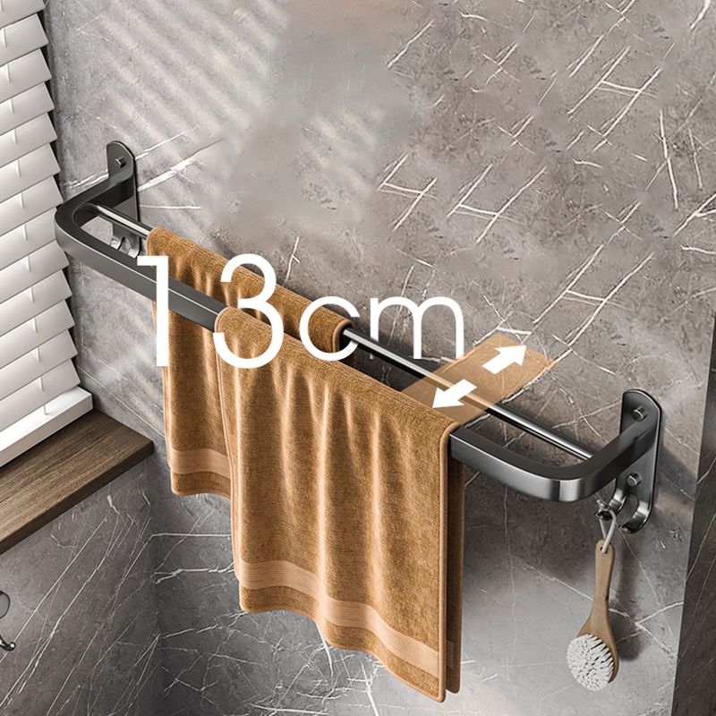 Modern gray bathroom accessory set bathroom shelf bath hardware set