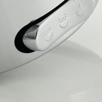 Contemporary 3 Jet Shower Head Adjustable Spray Pattern Rotatable Handheld Shower