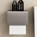 Modern Gray Bathroom Set Paper Holder Bathroom Shelf Bathroom Hardware Set