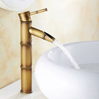 Lever Handle Vessel Faucet Single Hole Basin Faucet Farmhouse Style Sink Faucet
