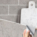 Modern Peel & Stick Subway Tiles PVC Wallpaper for Kitchen Backsplash