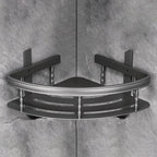 Gray 6/7-piece modern bathroom accessory set bathroom shelf/bath towel hooks/towel bar included