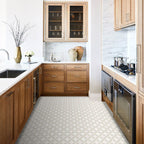 Square Interior Vinyl Floor Peel and Stick Coin Hole Graphic Waterproof Vinyl Floor