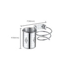 Modern Stainless Steel Bathroom Set Paper Holder Bathroom Shelf Bathroom Accessories