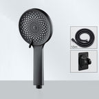 Contemporary round shower head in solid color handheld shower head for the bathroom