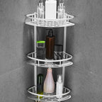 Contemporary Metal Bathroom Accessories Hardware Set with Bathroom Shelf