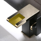 Basin Waterfall Outlet Single Lever Tap with LED Light